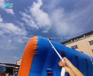 Parque Acuático Inflable de PVC de Alta Calidad con Obstáculos Flotantes, Parque de Diversiones Acuáticas al Aire Libre, Escalada en U para Adultos - Product Image 5