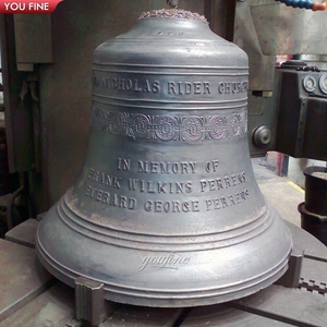 Campana in bronzo fuso grande YOUFINE, scultura a rilievo classica del cancello di Brandeburgo per cattedre <span class=keywords><strong>e</strong></span> piazze pubbliche - Product Image 5