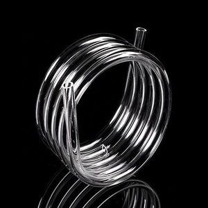 石英ガラスヘリックスチューブ高温耐性石英スパイラル反応チューブ工場カスタム - Product Image 3