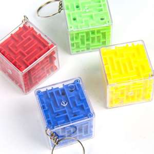 Juguetes de Cubo Mágico, Mini Cubo 3x3x3, Llavero para la Diversión - Product Image 3