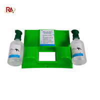 Bouteille de lavage oculaire manuelle portable en plastique grande capacité, marque RA Hha-XYY002, classe I, pour la sécurité et la protection en laboratoire et en usine