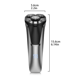 Rasoir intelligent pour homme à structure flottante, nouveau modèle USB, idéal pour les voyages et l'usage domestique, trois lames. - Product Image 5