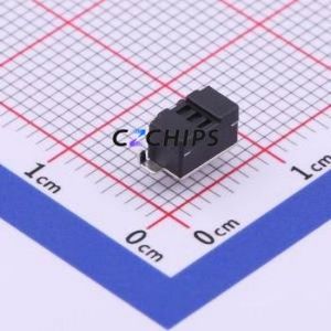 TS-1054-A2B3-D2 Tactile Switch SMD Switch Single Pole Single Throw Rectangle Button 2.5N Horizontal Mount - Product Image 2