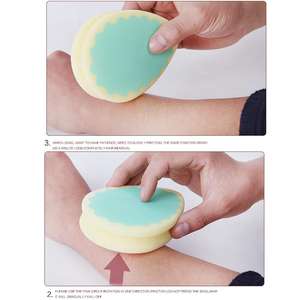 Épilation indolore épilation éponge tampon Offre Spéciale populaire épilation éponge tampon main épilateur ovale éponge cheveux beauté outil - Product Image 5