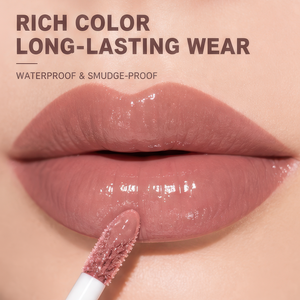 Brillo Labial Natural de Larga Duración de Marca Privada con Tira de Luz LED y Espejo para un Look Natural Diario - Product Image 2