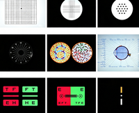 Tableau de test de vision à distance LED pour équipement ophtalmique chinois