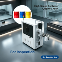 Machine d'inspection visuelle automatisée efficace pour les bouteilles, dotée d'une détection rapide des objets étrangers, des particules et des défauts IA