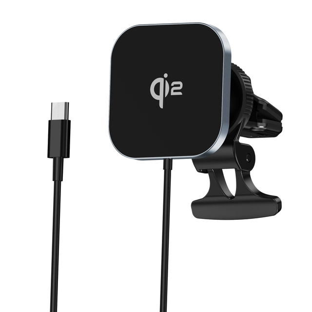 15W Fast Wireless Charger Magnetic Wireless Charging Car Holer for iPhone