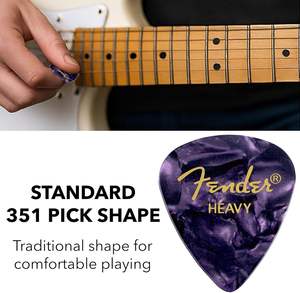 <span class=keywords><strong>Fender</strong></span> Premium - Paquete de 24 púas de guitarra, exclusivas de Austin Bazaar, calibres delgadas, medianas y gruesas, púas deportivas promocionales - Product Image 5