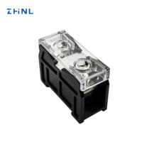 3P 0.75-2mm 2 PC Matériau Connecteur Bornier In13bk Un13bk Connecteur fixe à courant élevé Vis Rail Din Bornier