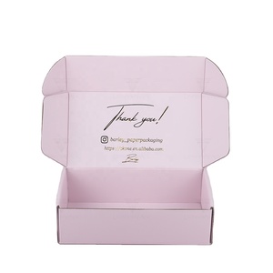 Promotion Corrugated Mailer Shipping Box packaging Lingerie Clothes Cosmetics Lingerie Clothes Cosmetics With Custom Logo