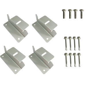 Kit de montage de panneaux solaires pour camping-car PRIME Factory Wholesale RV Solar Panel System Z Bracket avec surface anodisée, résistant au vent (60 m/s) et à la neige (1,5 kN/m²) - Product Image 1
