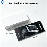 Bracelet intelligent G70 ECG sans écran, suivi de la santé, moniteur de fréquence cardiaque PPG, moniteur d'oxygène sanguin, moniteur de variabilité de la fréquence cardiaque, étanche, analyse de la santé par IA, Android IOS
