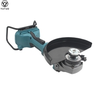 Outil électrique YUTUO 18V 21V 180mm 7 pouces 12000 tr/min 980W Meuleuse d'angle sans fil sans balais pour le meulage, la découpe du métal, du béton, le ponçage