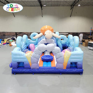 Jouets océan aire de jeux <span class=keywords><strong>tortue</strong></span> parc d'attractions gonflable château rebondissant parcours d'obstacles adapté aux activités commerciales des enfants - Product Image 2