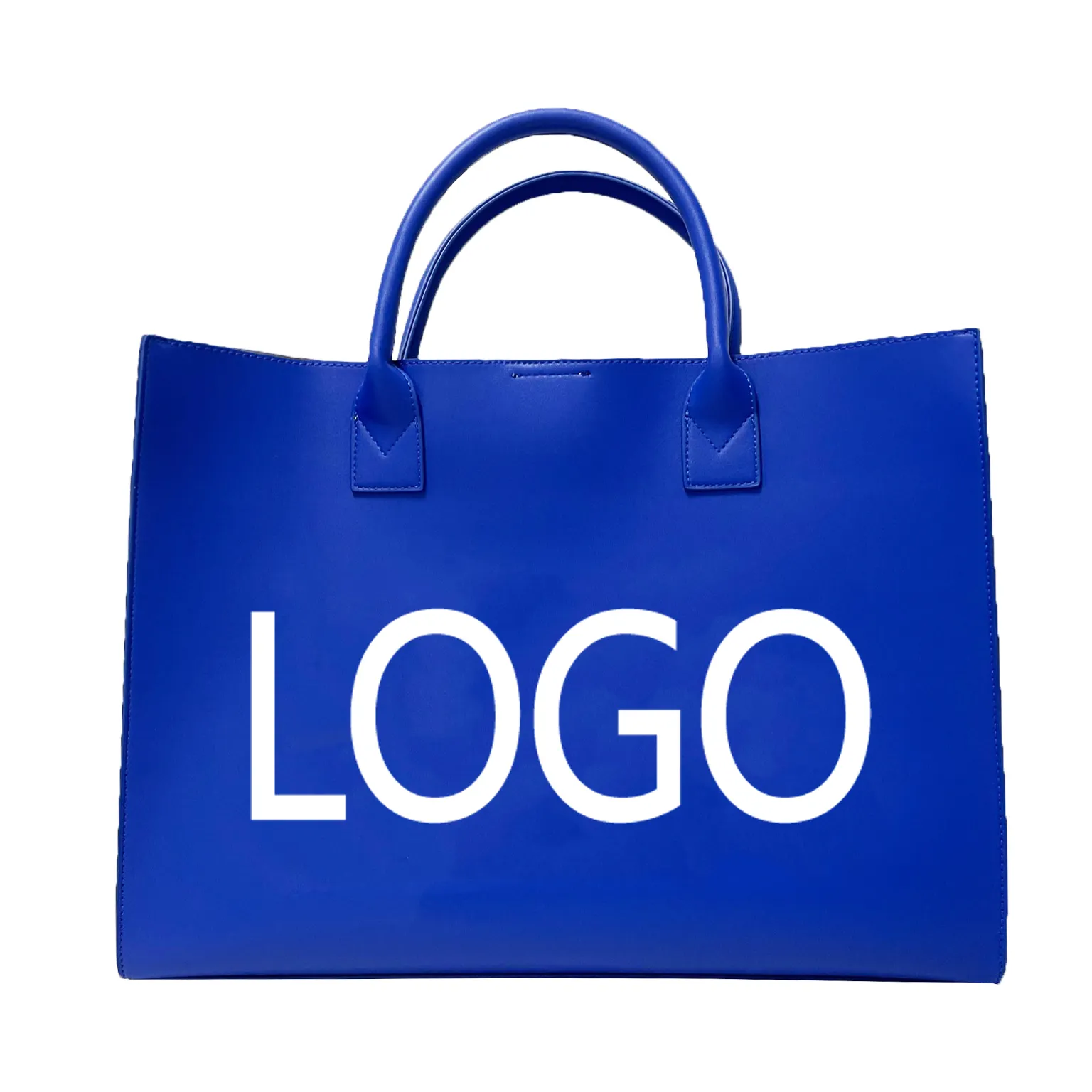 Custom Logo Printing Designer Vegan Leather's Tote Bags Mulheres Bolsas Senhoras