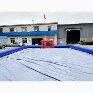 Diskon permainan olahraga lapangan sepak bola tiup kualitas bagus - Product Image 1