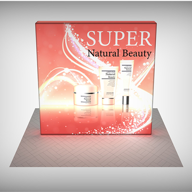 On Sale Advertising Tradeshow Exhibition Booth Display Tension Fabric Backdrop SEG Pop up Led Backlit Light Box