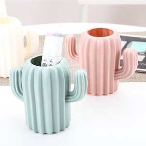 Creative Student Office Multi-functional Fashion Storage tank Storage Box Pen <strong>Holder</strong> <strong>Lovely</strong> Cactus Pen <strong>Holder</strong> - Product Image 3