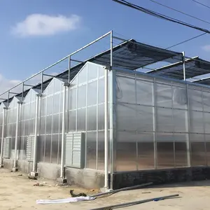 Polycarbonate agricultural hydroponic greenhouse fertilizer control systems