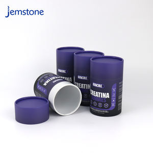 Caja de Embalaje de Cartón Ecológico para Cápsulas de Gomitas, Cilindro de Grado Alimenticio, Tubo de Papel de Aluminio para Dulces - Product Image 3