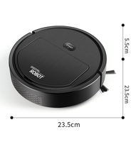 Robot aspirateur 3 en 1 rechargeable sans fil 1500pa pour la maison