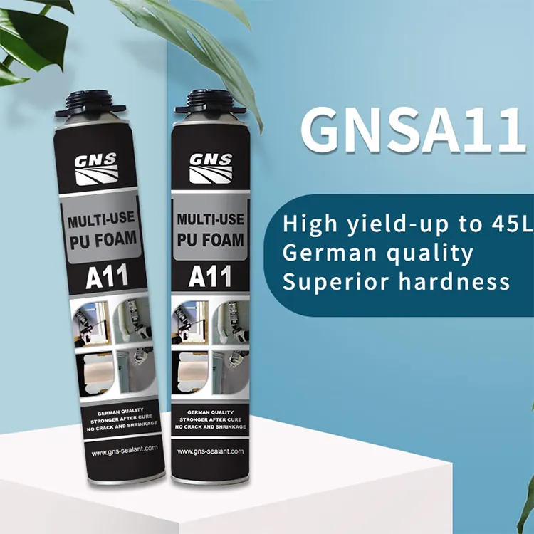 Professionele Gebruikt Duitse Kwaliteit Super Hardheid Multi-Gebruik Spray Uitgebreid Pu Schuim