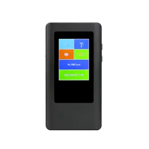 새로운 휴대용 4G 5G MIFI 라우터 무선 WiFi6 1800Mbps 고속 인터넷 MIFI 5g 용 SIM 카드 슬롯