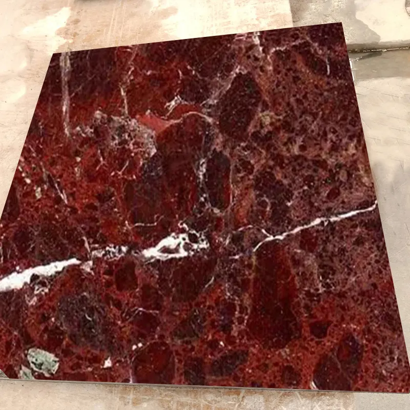 TMZ Marmol Schöne Rosso Lepanto Marmor Bodenfliesen aus rotem Marmor, Tisch aus rotem Marmor, Arbeits platten aus Marmor