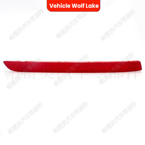 Reflector de luz para parachoques trasero de vehículo Wolf Lake, rojo, ABS moldeado por inyección, para Volkswagen T6 2012-2019 - Product Image 5