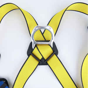 Sabuk keselamatan kerja, sabuk listrik seluruh bodi, d-ring penyesuaian 5 titik, <span class=keywords><strong>Harness</strong></span> keselamatan untuk bekerja dengan tinggi - Product Image 5