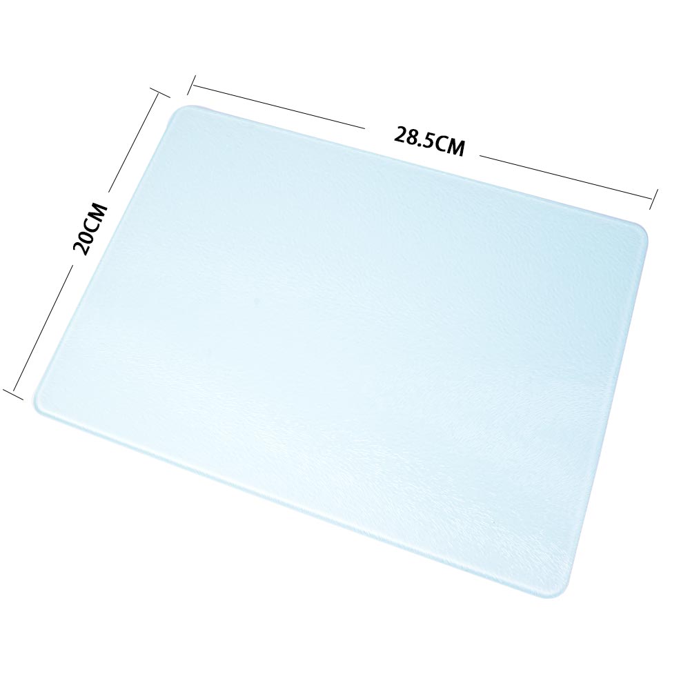 Пустые Разделочные Блоки для сыра, Сублимационное прямоугольное стекло, закаленная разделочная доска, маленькая 28,5*20 см