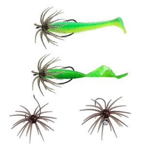 Esche Artificiali Galleggianti <span class=keywords><strong>in</strong></span> TPE a Forma di Riccio Marino da 6cm, 10cm, 11cm, Morbide <span class=keywords><strong>in</strong></span> Plastica, <span class=keywords><strong>con</strong></span> Confezione Scatola - Ingrosso SU001 - Product Image 5