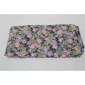 Cubrecama y Colcha Estilo Vintage Kantha, Hechos a Mano, de Algodón Estampado, Lavables, Suaves, Ecológicos, Decoración para el Hogar, Regalo de Inauguración - Product Image 1