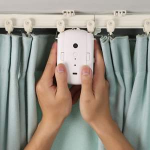 Tuya Smart Wifi/Zigbee Interruptor de cortina Control remoto Rodillo electrónico digital moderno para Oficina Para Todos los postes y pistas de cortina - Product Image 5