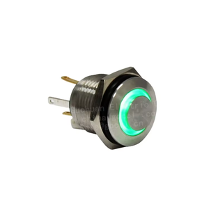 GQ16H-10E/J/S 16mm <strong>Metal</strong> Reset Self-Locking <strong>Button</strong> <strong>Metal</strong> <strong>Button</strong> Switch - Product Image 4