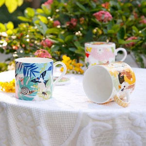 Taza de Porcelana con Diseño Animal - Taza Pastoral para Café y Leche para el Hogar - Product Image 2