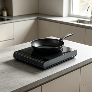 Estufa Cuadrada de un Solo Botón para Saltear y Cocinar, Gran Potencia, Portátil, Eficiente Energéticamente, para Cocinar con Alta Potencia, Segura - Product Image 1