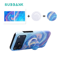 SUBBANK Werbeartikel Universeller Handyhalter für Auto Magnetischer Telefonring-Halter