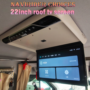 22inch Android 13 cho maxus V90 RV vanlife Roof Trần màn hình đa phương tiện Video <span class=keywords><strong>Player</strong></span> phổ xe Màn hình Wifi USB HDMI FM - Product Image 2