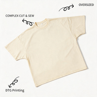 T-shirt personnalisé à manches courtes, broderie de qualité, impression OEM, vêtements anime, streetwear de marque, coupe oversize, 100% coton 220g, MOQ 1
