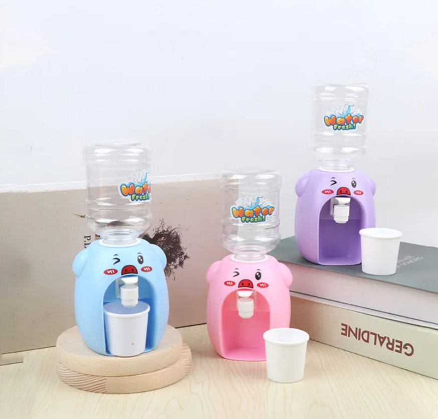Мини-дозатор для воды, детская игрушка, питьевая вода, Ручной пресс, помпа, кулер, реалистичный милый реквизит для косплея, дома