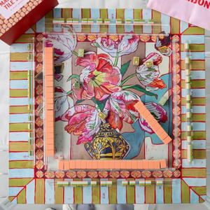 Apexplay <span class=keywords><strong>Mahjong</strong></span> américain sur mesure à 4 couches, tuiles en acrylique, 160 cartes, 4 joueurs, jeu portable de luxe élégant pour adultes, cadeau - Product Image 2