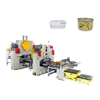 Machine de fabrication de boîtes de conserve en métal pour aliments en 2 pièces, machine de fabrication de boîtes de conserve rondes en 2 pièces pour sardines, thon