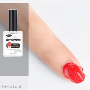 Removedor de Esmalte de Uñas de 15 ml, Eliminación Rápida de Esmalte de Gel Semipermanente, Cancela el Pegamento, Fácil de Aplicar, Removedor Mágico de Esmalte de Gel - Product Image 5