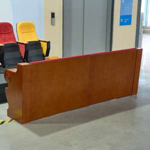 مقعد الكنيسة الخشبية الحديثة للبيع كراسي الكنيسة الحمراء للقس Sillas Para Iglesias - Product Image 5