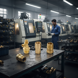 Pièces usinées CNC de haute qualité provenant d'une usine indienne, acier inoxydable, aluminium, laiton, fraisage CNC, perçage et brochage, source directe - Product Image 3