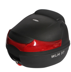 Aluminium Motorfiets Topkoffer Achter Bagagedoos Met Helmkoffer Pp Materiaal Voor Voedselbezorging - Product Image 3