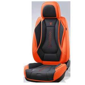 Housses de siège de voiture universelles antidérapantes en cuir et polyester, modèle 5D K5 K3, luxe, ensemble complet 9 pièces, toutes saisons - Product Image 5