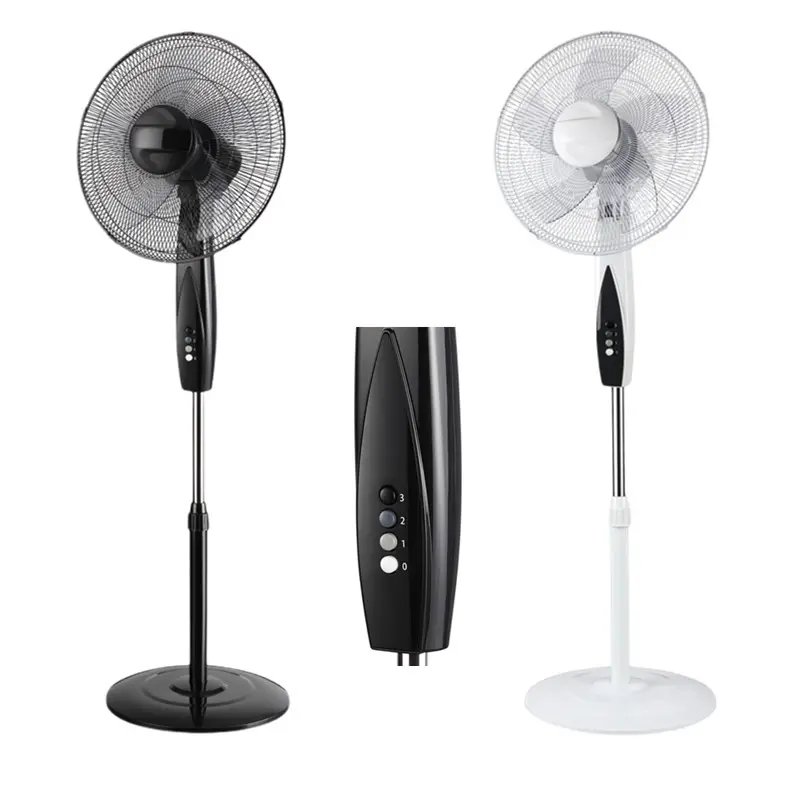 K-AIR 2023 New Arrival modern design solid base and 6 blades 65w big powerful cooling 18 inch standing fan with